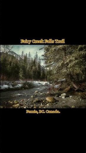 Fairy Creek Falls Trail. Fernie, BC. Canada 🇨🇦