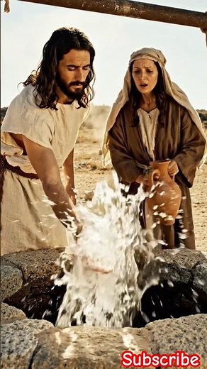 Jesus Gives the Living Water | A Story of Faith & Hope ✝️💧