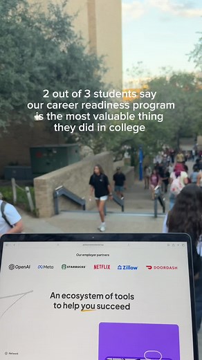 We surveyed students who took The Global Career Accelerator program and found that 2 out of 3 say this is the most valuable thing they did in college 🎓⭐️ And 95% of students said it impacted their career 🚀💼 Enrollment is open for a little while longer ⏳✨ Work with real companies, doing real projects, all before graduation. Check your school email to get started 📩👀 #globalcareeraccelerator #earlycareer