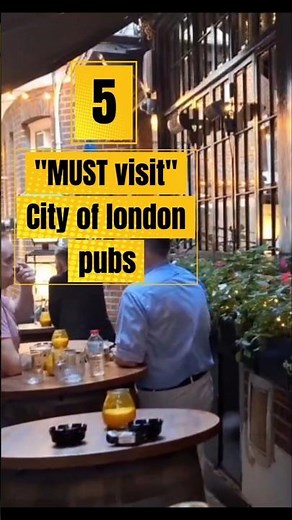 5 “Must Visit” City of London Pubs 🍺 (Hidden Gems!) #pubsoflondon #pubcrawl #cityoflondon