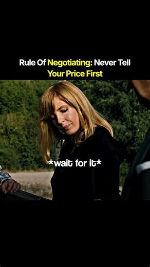 Negotiating: How to Avoid Price First