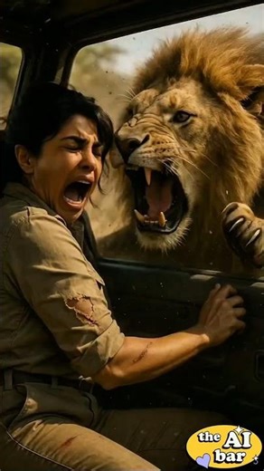 Lion attach on Bollywood actress #viral #shorts #viralvideo #viralshorts #shortsvideo #shortsfeed