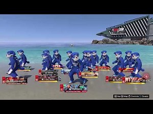 Mascots dance in Group in NBA 2k25