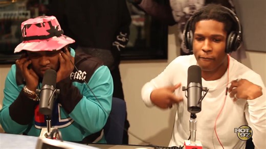 A$AP Rocky带领A$APMOB全员高能freestyle！！！ 1080p