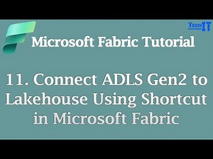 Connect ADLS Gen2 to Lakehouse Using Shortcut in Microsoft Fabric | Microsoft Fabric Tutorial