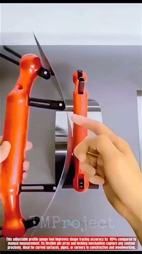 Super Innovative Adjustable Profile Gauge Tool : Best Precision Shape Copying System
