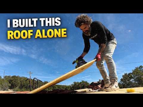 I built This Roof Alone. Circular Saw Mistakes, Adding windows without frames.