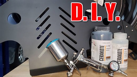 Cerakote at Home: Coating Parts Using a DIY Spray Booth