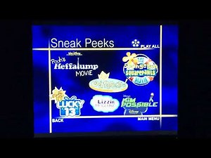 Sneak Peeks Menu to Nick Picks Volume 1 2005 DVD (Buena Vista style)