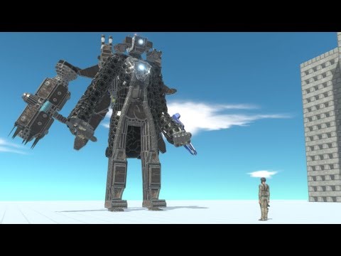 Upgraded Titan Cameraman from Skibidi Toilet vs ALL UNITS ARBS Animal Revolt Battle Simulator