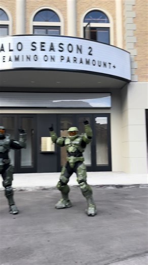 Spartans Invade Paramount Pictures Lot