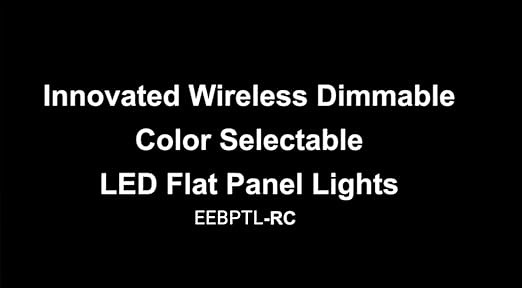 EEBPTL-RC LED Panel Lights Remote Set-Up Instruction