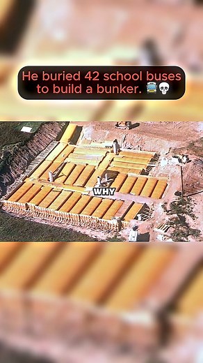 4.7K views · 31 reactions | He buried 42 school buses to build a bunker | Alext1m | Facebook
