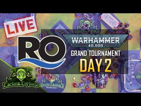 🔴The Richmond Open 40k Major | Day 2 | Live 40k Team Tournament Coverage