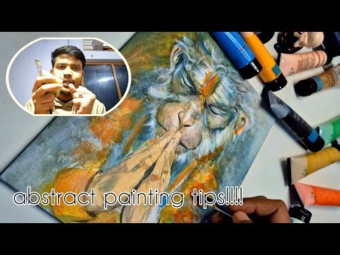 Abstract Art Step-by-Step | Easy Tips for Beginners ✨ // art tips