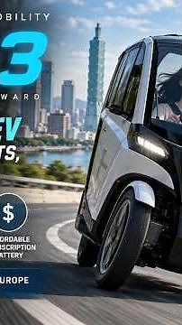 Lean3 Explained: The Tilting 3-Wheel EV Built for Smarter City Travel