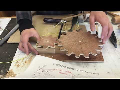 インボリュート曲線と歯車製作