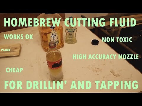 making homebrew cutting fluid (short video)