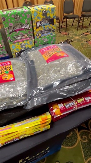 DeSoto County law enforcement displays items they have confiscated