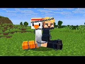 Can Two Idiots Beat Minecraft Chained Together?