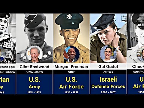 100 Celebrities You Didn't Know Served in the Military 🪖