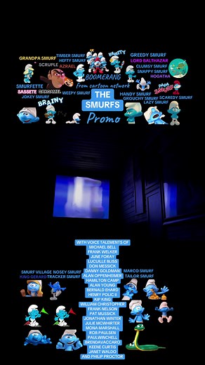 The Smurfs: A Nostalgic Promo from Boomerang
