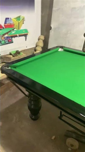 Pool Table Green Cloth With Rasson Legs