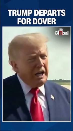 Trump Departs for Dover, Honors 4 Fallen U.S. Army Heroes