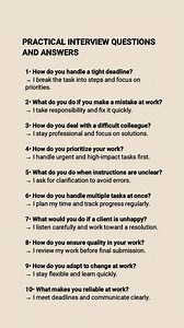 406K views · 1.4K reactions | Practical interview questions and answers | English Speaking | Facebook