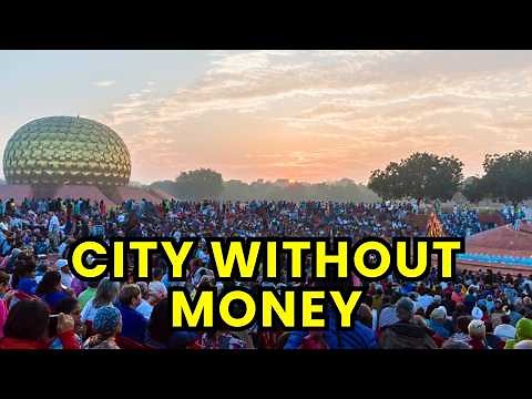 A City Without Money, government And Religion In India! Auroville, The City of Dawn