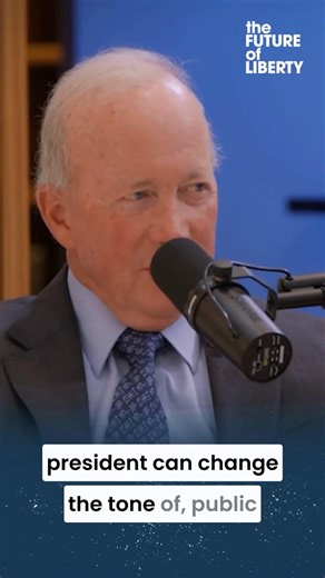 Is the shifting tone of American politics a pendulum or a ratchet? Hear George F. Will share his insight on examine the ambitions, limits, and permanence of American power while drawing on his decades of political observation. Available on The Future of Liberty podcast at  https://loom.ly/_6QEgU0 | Liberty Fund | Facebook