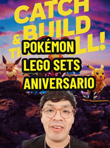 LEGO reveló sets oficiales de colección para Pokémon (Evee, Pikáchu, Venasur, Blastoide y Charizard). Ya están disponibles. 💛♥️ #LEGO #pokemon #coleccion #LEGOPOKEMON #pokemon30aniversario