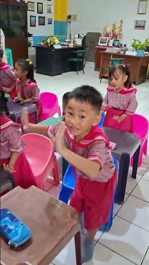 Keceriaan Anak Anak Saat Bernyanyi & Belajar Angka dalam Bahasa Inggris 🎤✨#TK #PAUD #BelajarAnak
