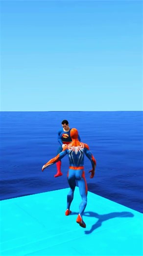 GTA 5 : Spider_Man Water Ragdolls Compilation #shorts #gta5