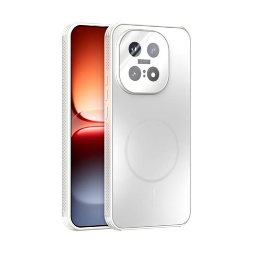 [$3.10] Funda MagSafe esmerilada disipadora de calor ABEEL para vivo iQOO 15 con protector de lente (blanca)