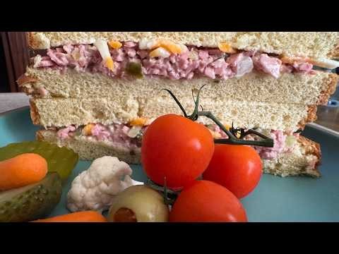 Old Fashioned Bologna Salad Sandwiches