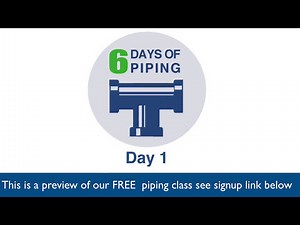 Mech-Q Piping Class - How to create a 3D Piping Drawing in CAD