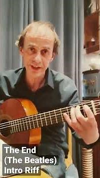 The End (The Beatles) Introduction - Guitar Lesson