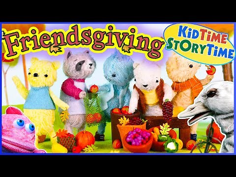 Friendsgiving 🍁 Thanksgiving Book Read Aloud
