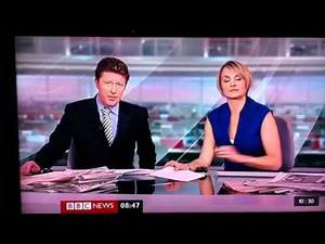 BBC news presenter farts on live tv