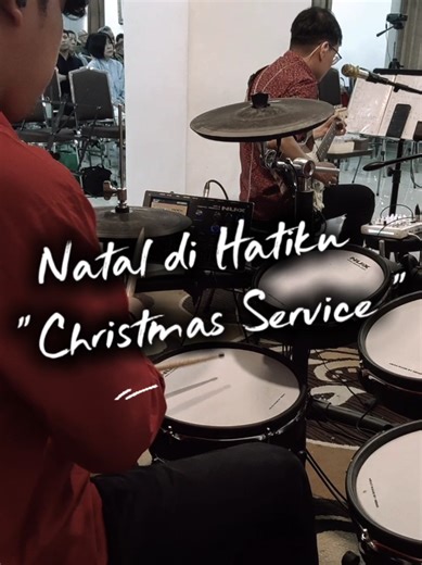 CHRISTMAS SERVICE ! #christmas #service #drums