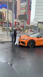 Vegas girls supercar prank #car #corvette #ferrari #c8 #funny #foryou #mycar #prank #corvettec8 | Sanker Reels