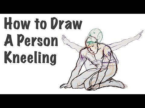 How to Draw a Person Kneeling