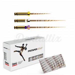 Protaper Gold: Limas para Endodoncia de Niti (6 uds) - MAILLEFER (Grupo Dentsply Sirona)