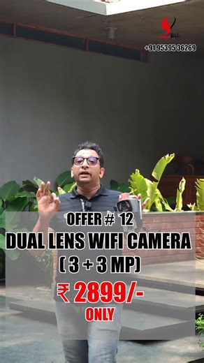 VIRAGO TECH on Instagram: "🔥 **സെക്യൂരിറ്റിക്ക് ഇനി ഡബിൾ പവർ ക്യാമറ അതും ഫ്രീ ആയിട്ട് !** 🔥 Upgrade your home security with our **3+3 MP Dual Lens Camera** 📷 ✅ One Fixed Lens + One Rotating PTZ Lens ✅ Wider Coverage & Smart Monitoring ✅ Clear HD Video Quality ✅ Smart AI Security Features 💰 **Special Offer Price – Only ₹2899** Now the choice is yours… Do you want normal security… or a **full-time smart bodyguard for your home?** 🛡️ --- 🎁 **GIVEAWAY ALERT** 🎁 You can win this camera **ABSOL