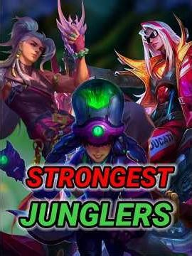 Top 5 Junglers In Mlbb || #mlbb #mobilelegends #mlbbshorts