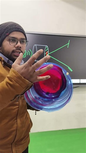 Class 9th Sound Wave Experiment #physics #shorts