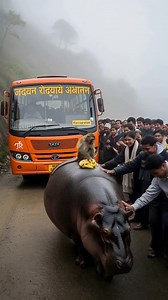 Hippo Risks It's Life To Save Tourists From Dangerous Fall! #rescue #animals | Paul & Friends