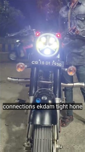 LED light fitting headlight