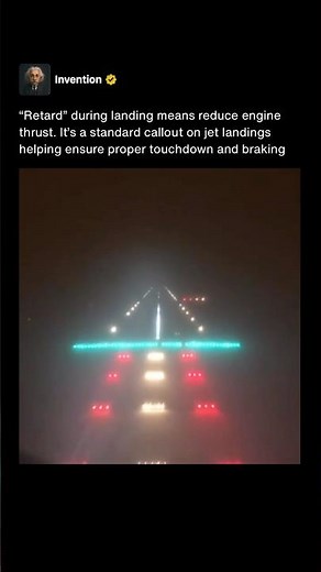 Why Pilots Hear “Retard” Just Before Landing 🛬 #shorts